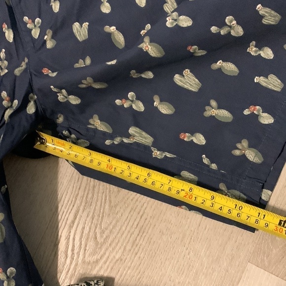 Goodthreads Swim Trunks, Large cactus navy NWT - Picture 12 of 16